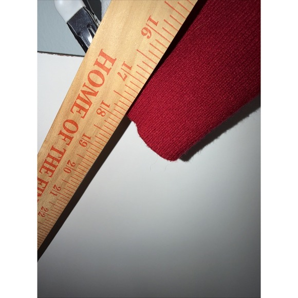 Torrid Rayon Longline V‎ Neck Cardigan Button Front Sweater Red Size 2 - Picture 7 of 11